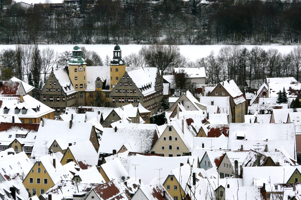 Schloß Hersbruck im Winter