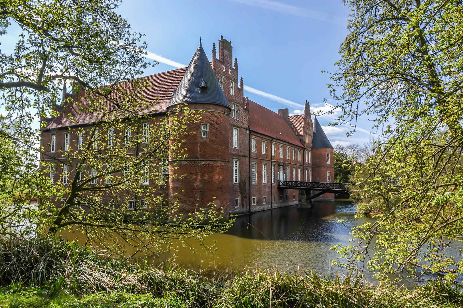 Schloss Herten, Herten Foto & Bild wasser, schloss, architektur