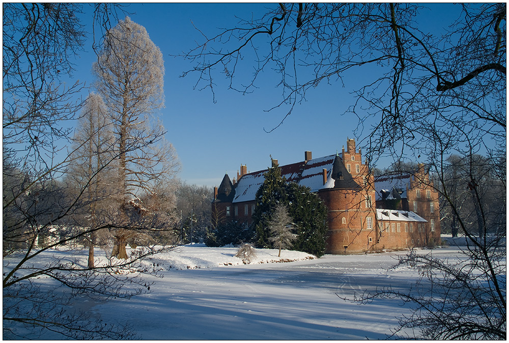 Schloss Herten im Winter