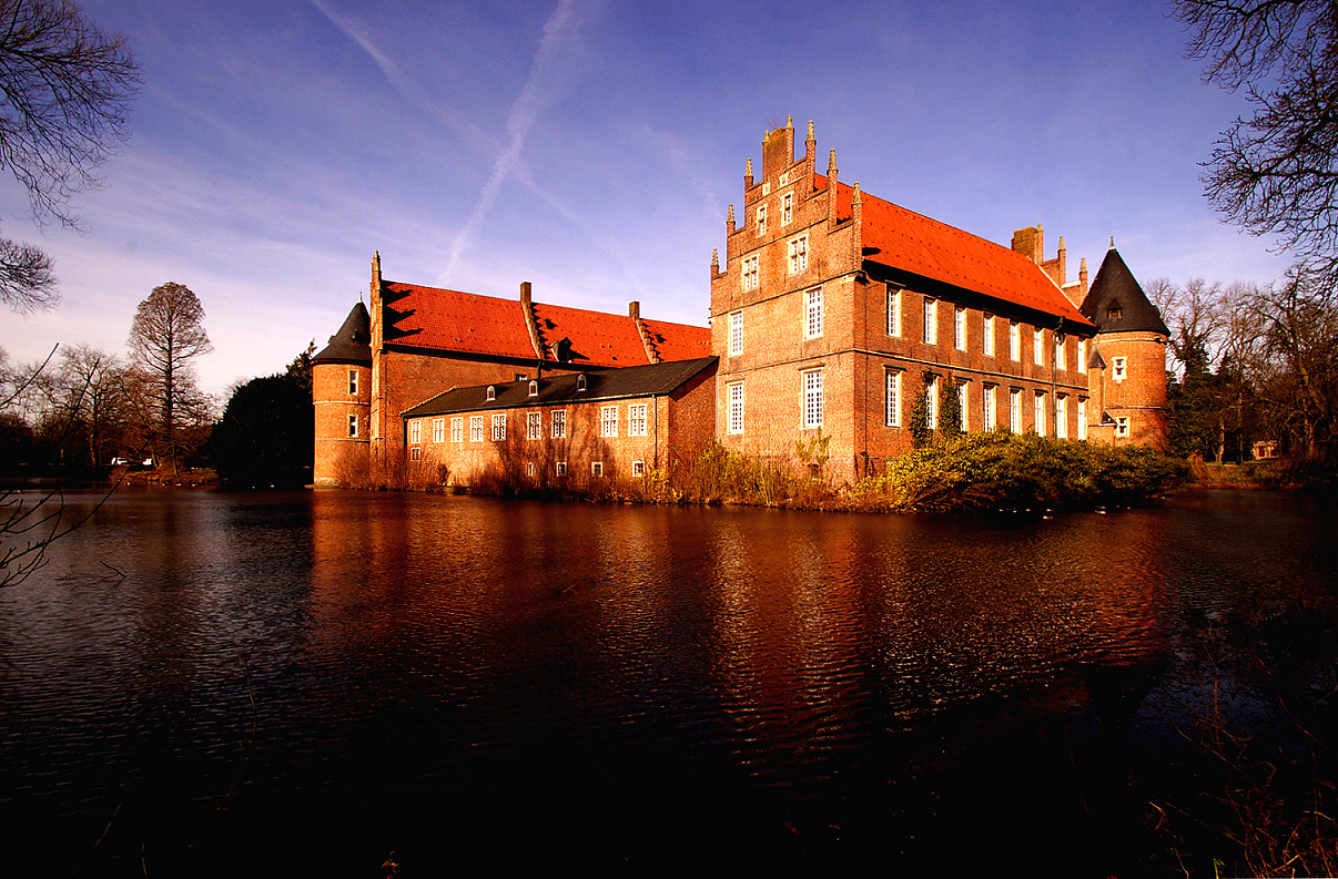 Schloss Herten von Südosten.