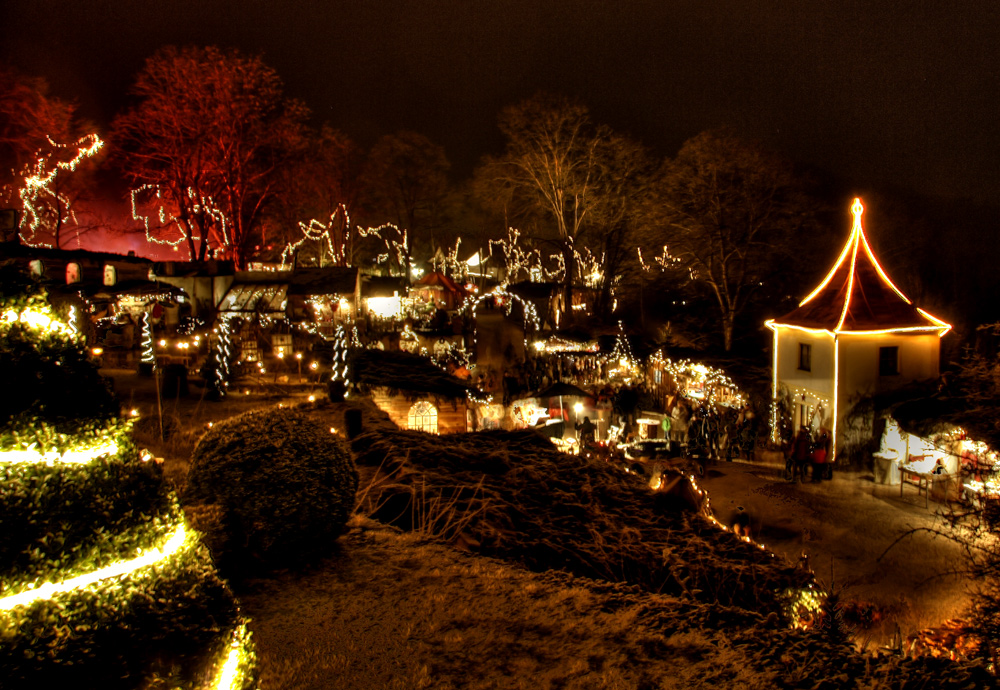 Weihnachtsmarkt Hexenagger Christbaumkugeln Weiß Kunststoff