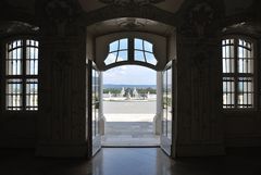 Schloss Hof – Blick in den Garten