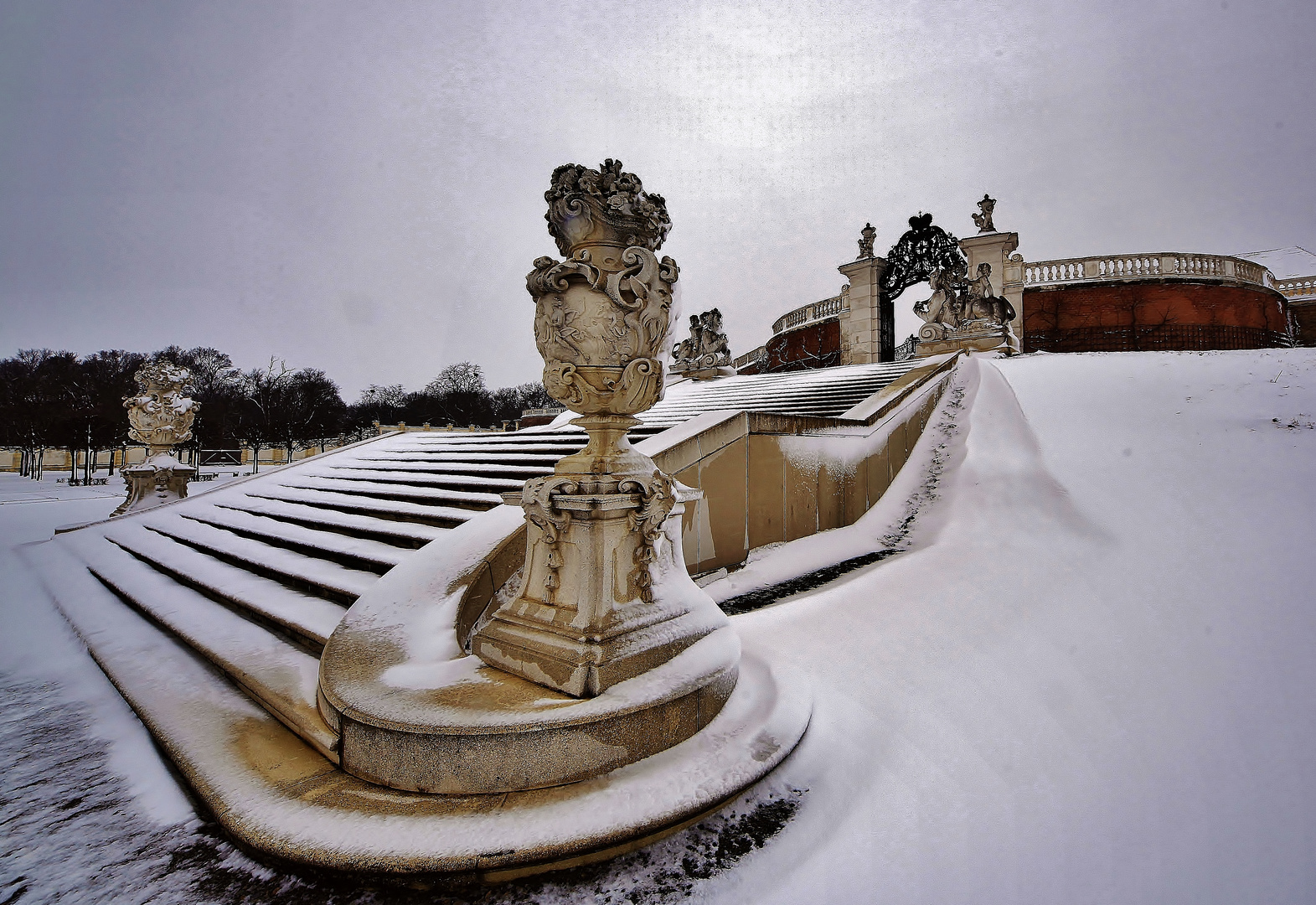 Schloss Hof in Winter