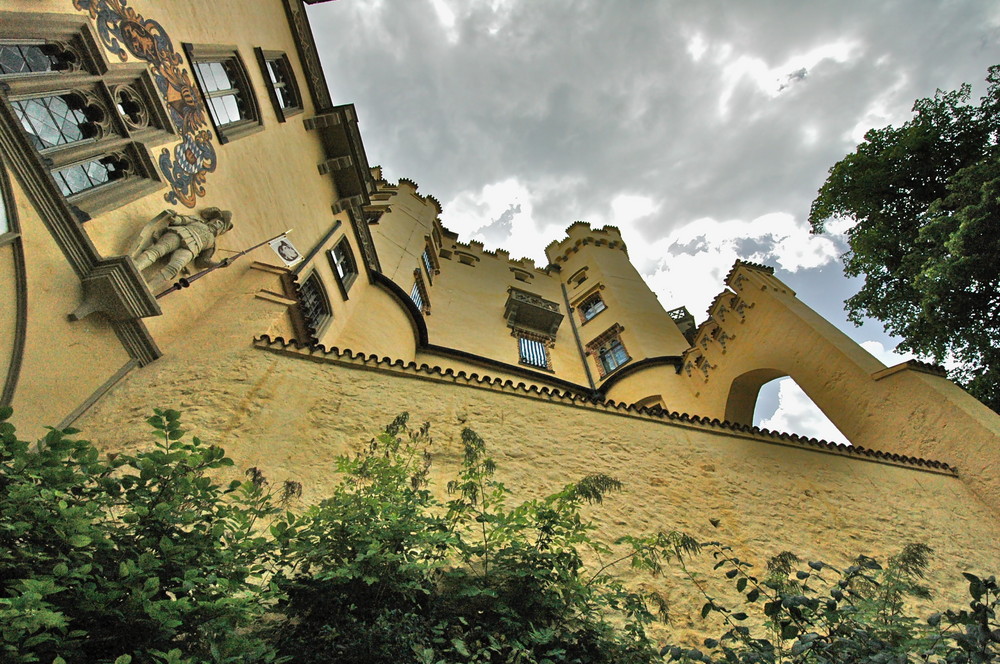 Schloss Hohen- schwangau Seitenblick