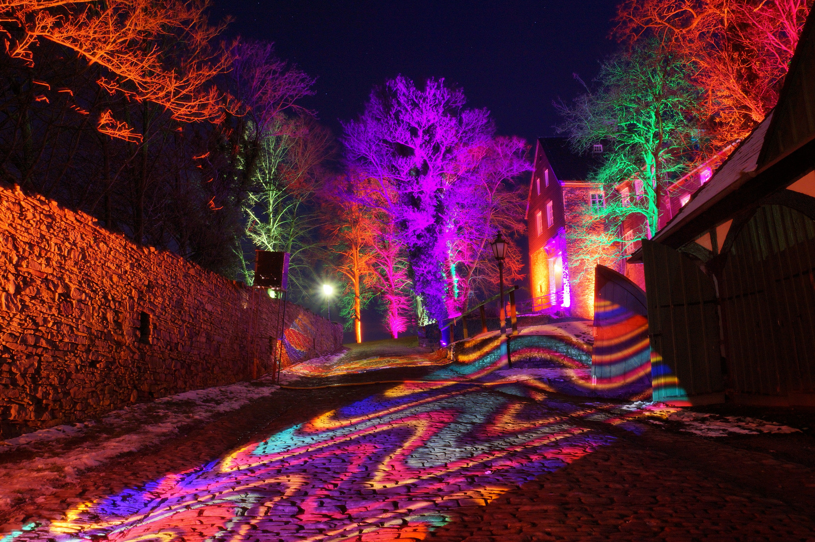 Schloss Hohenlimburg Lichtfest 2015