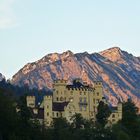 Schloss Hohenschwangau am Morgen