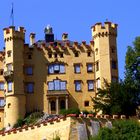 Schloss Hohenschwangau am Schloss Neuschwanstein