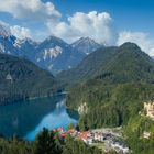 Schloss Hohenschwangau and Alpsee (D)