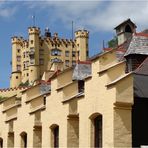 Schloss Hohenschwangau------------die Zinnen von Hohenschwangau