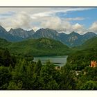 Schloss Hohenschwangau mit Alpsee