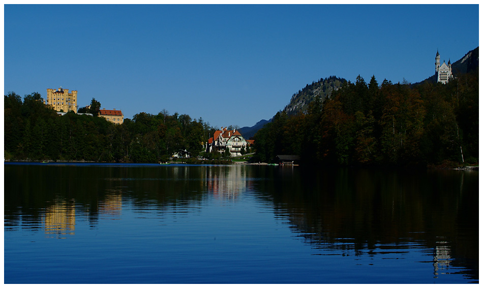 Schloß Hohenschwangau und Neuschwanstein