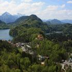 Schloß Hohenschwangau und Umgebung