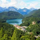 Schloss Hohenschwangau und Umgebung….