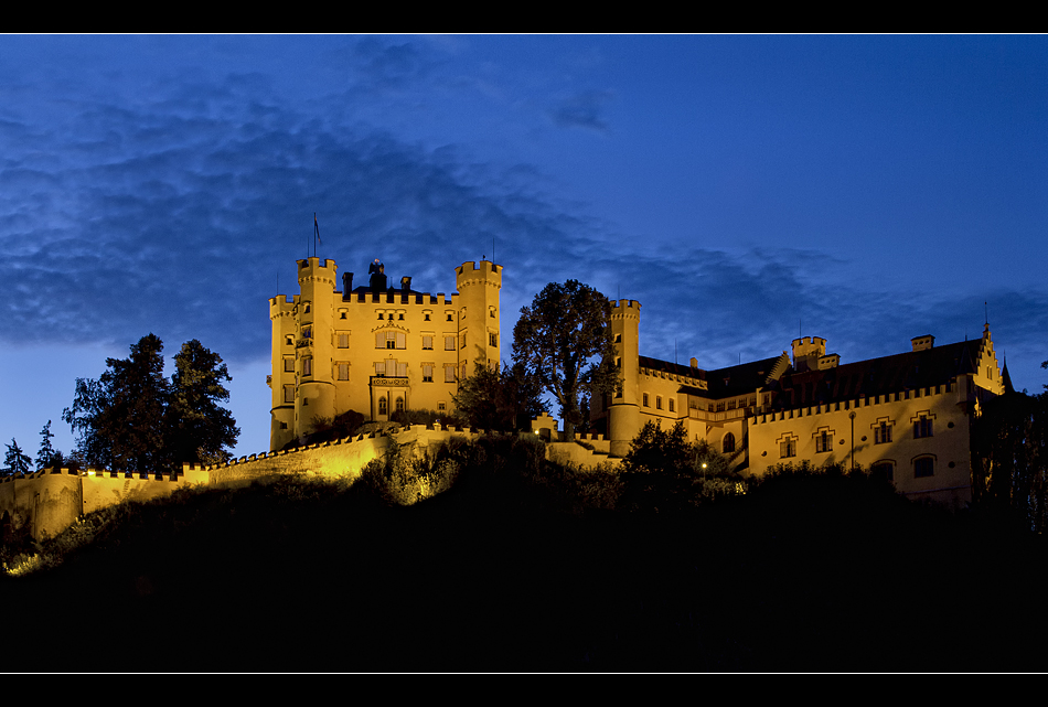 Schloss Hohenschwangau@night III
