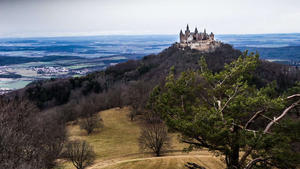 Schloss Hohenzollern vom Zeller Horn, Hechingen, Germany