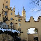 Schloss Hoohenschwangau, Innenhof