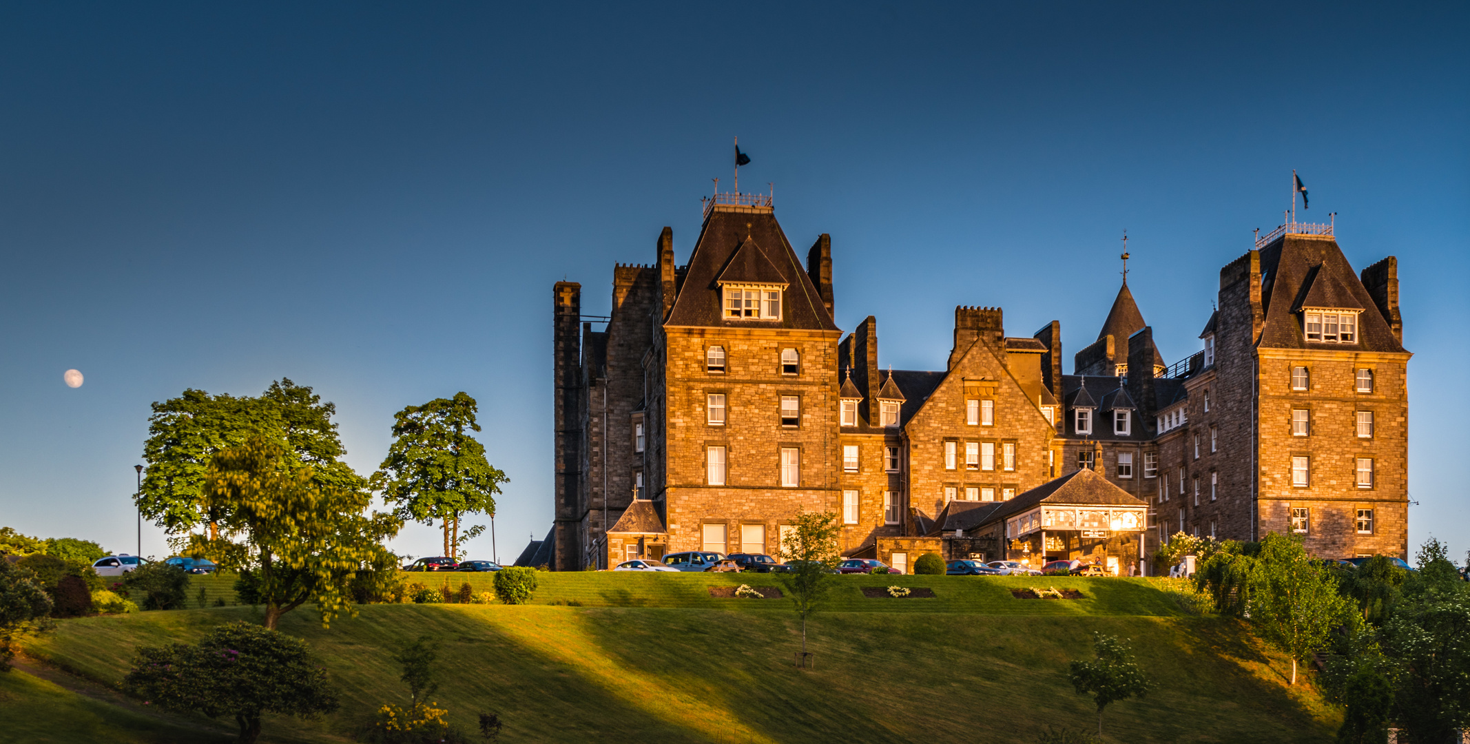 Schloss-Hotel, Schottland, highlands