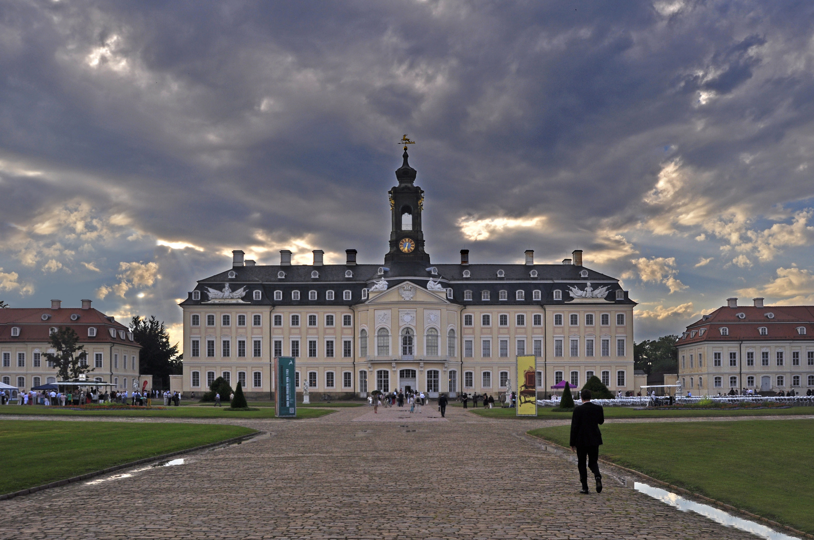 Schloss Hubertusburg in Wermsdorf