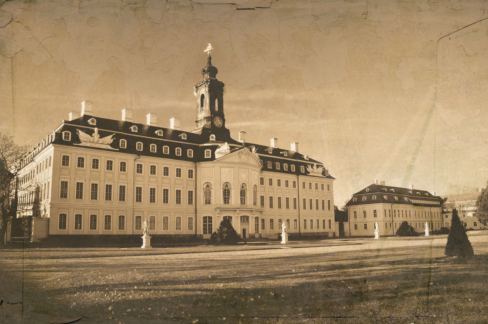 Schloss Hubertusburg in Wermsdorf