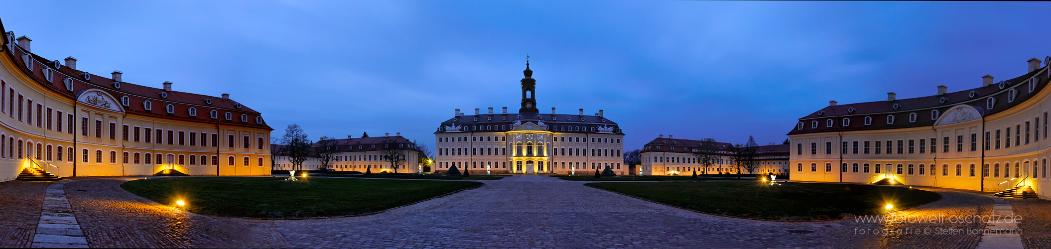 Schloss Hubertusburg Panorama