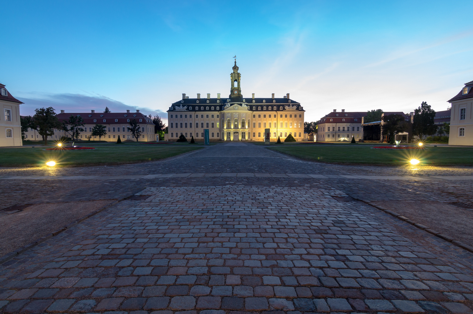 Schloss Hubertusburg (Wermsdorf/Sachsen)