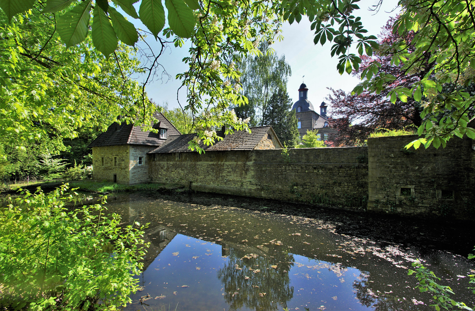 Schloss Hugenpoet in Essen Kettwig.