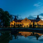 Schloß Hundisburg am Abend (4)