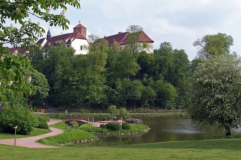 Schloss Iburg mit Charlottensee