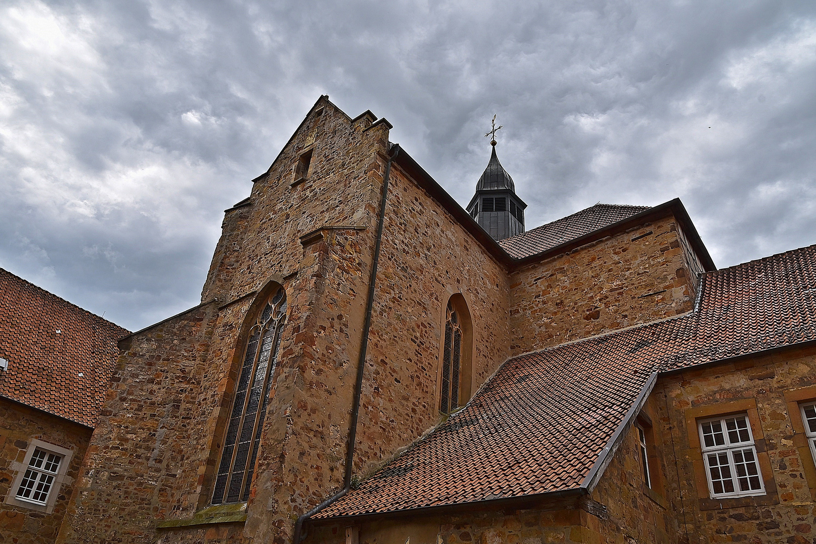 Schloss Iburg mit Pfarrkirche