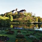 Schloß Iburg und das Landes-Gartenschau - Gelände