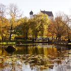 Schloss Illertissen vom Weiher aus