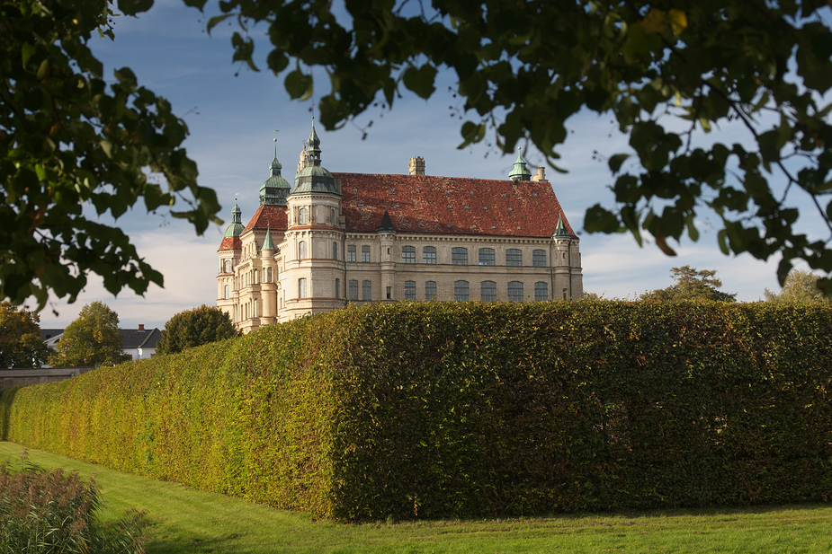 Schloss im Abendlicht