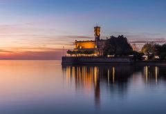 Schloss im Abendlicht