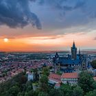 Schloss im Abendrot