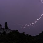 Schloss im Gewitter