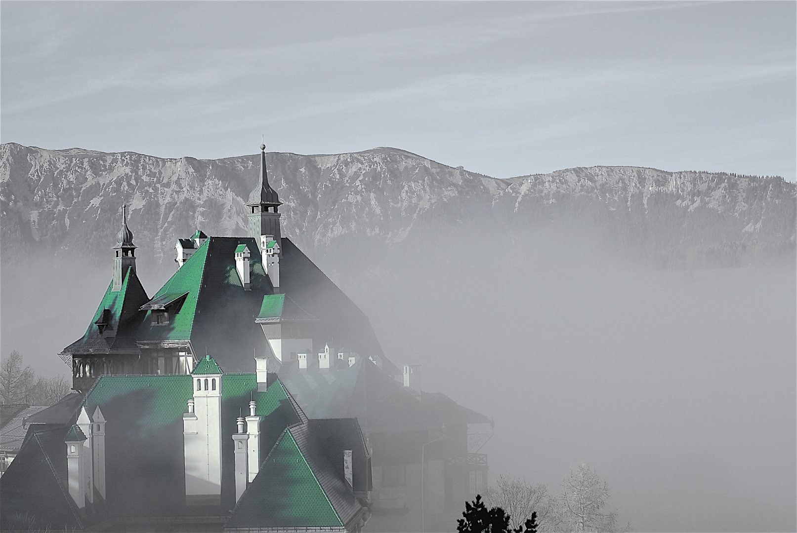 Schloss im Nebel