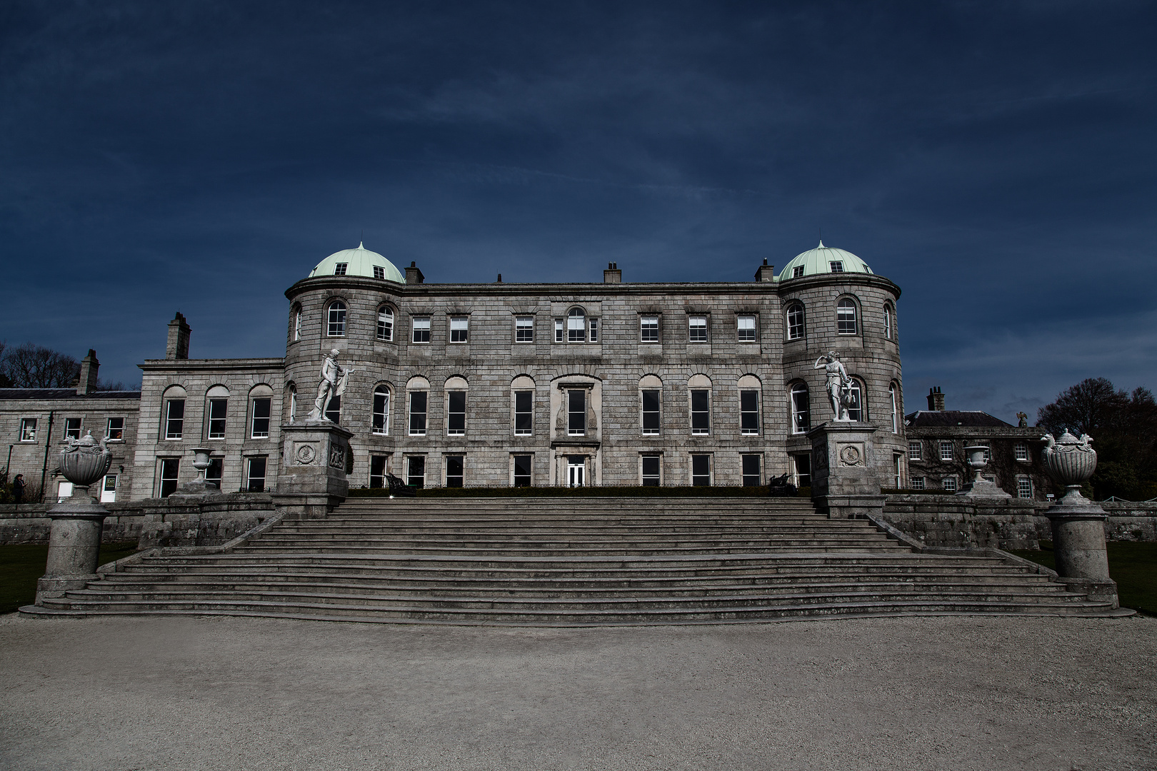 Schloss im powerscourt gardens