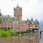 Schloss im Regen