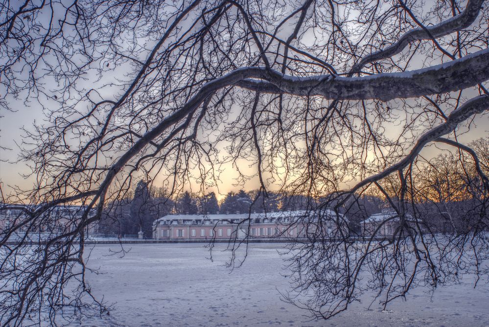 Schloss im Schnee