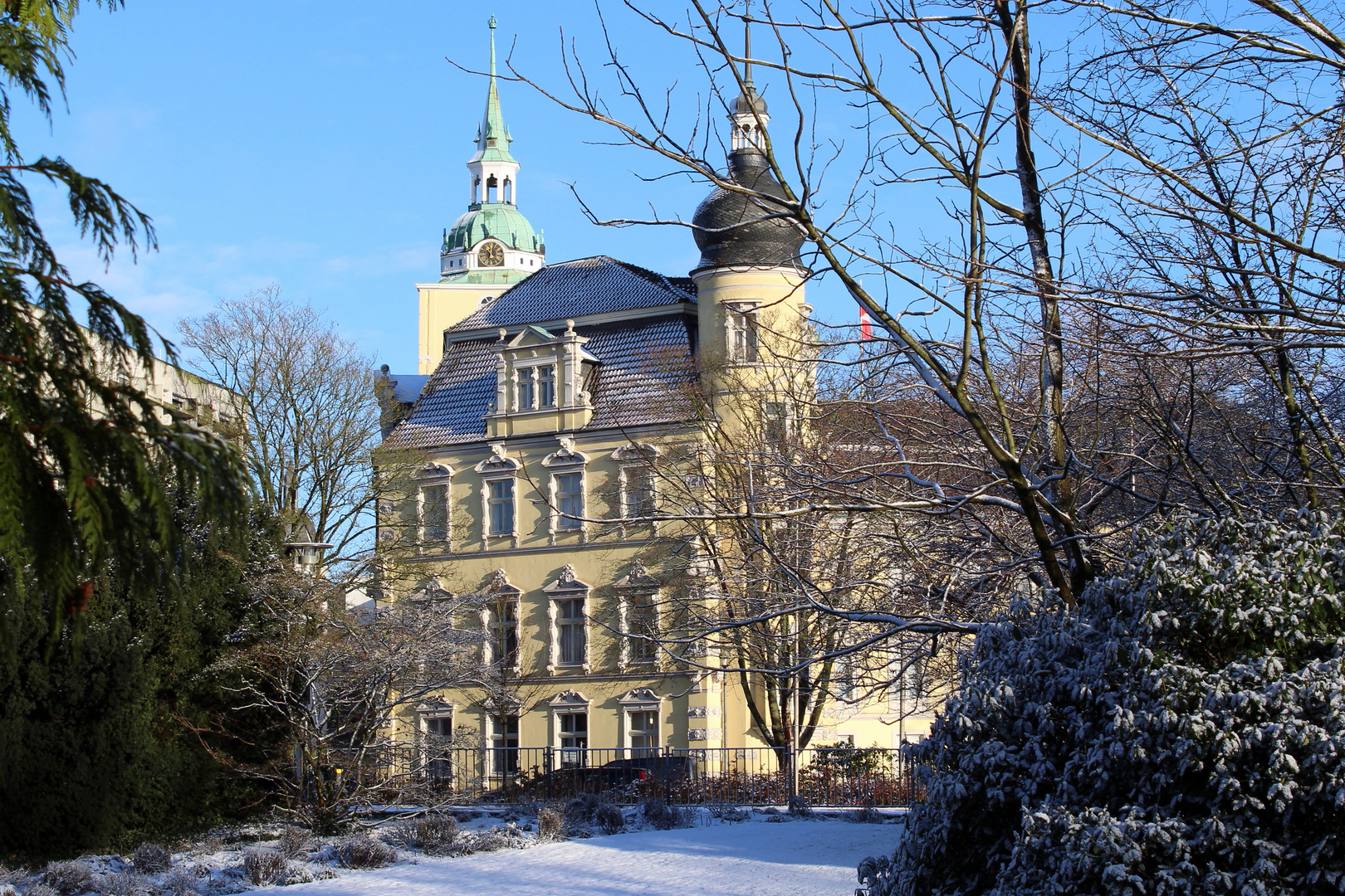 Schloss im Winter