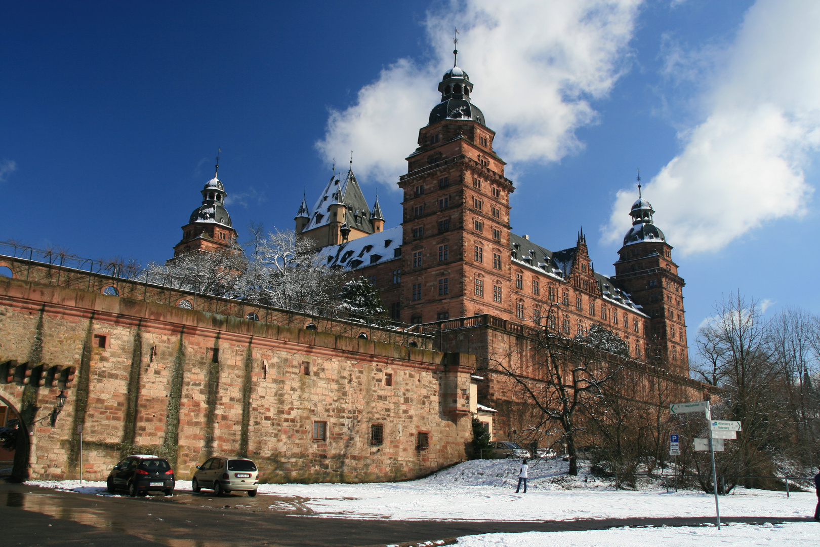 Schloss im Winter