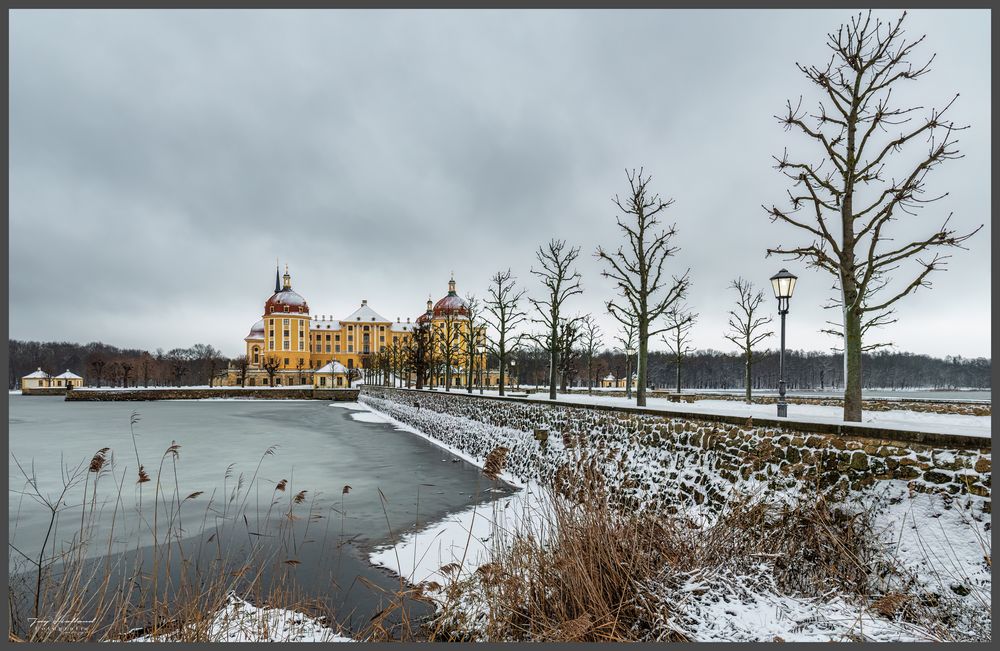 Schloss im Winterambiente