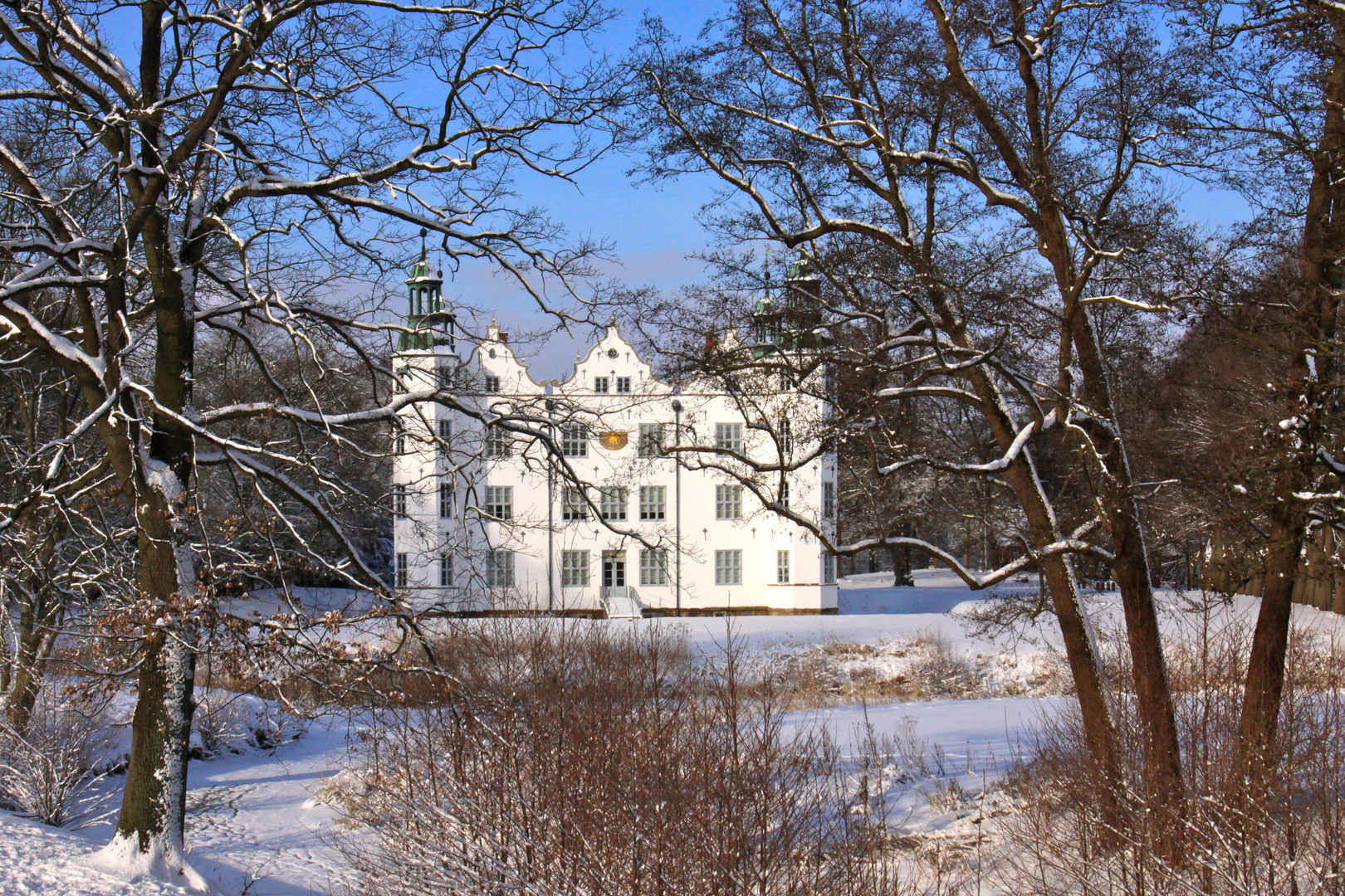 Schloß in Ahrensburg - Winter 2010