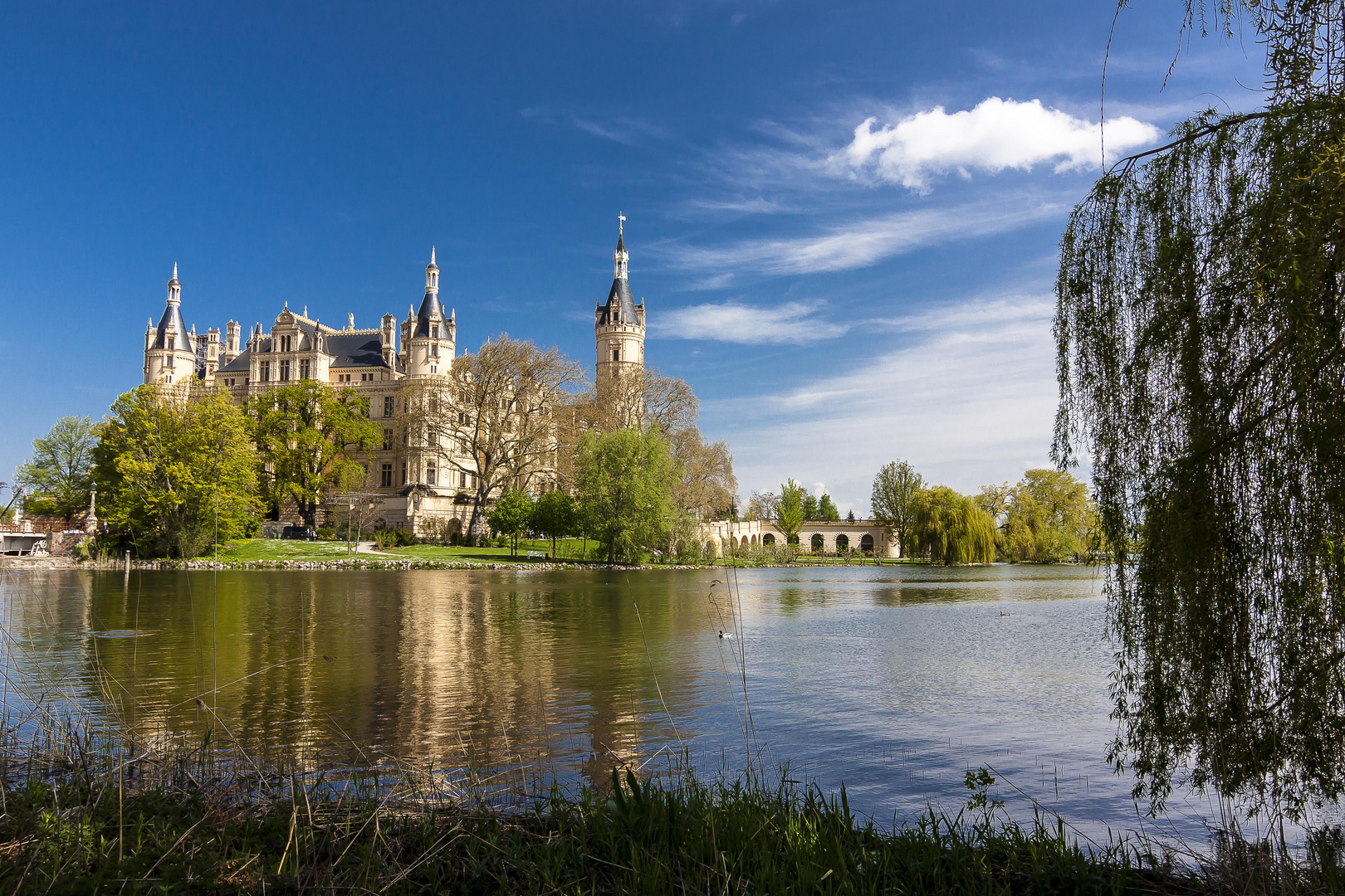 Schloss in Blau