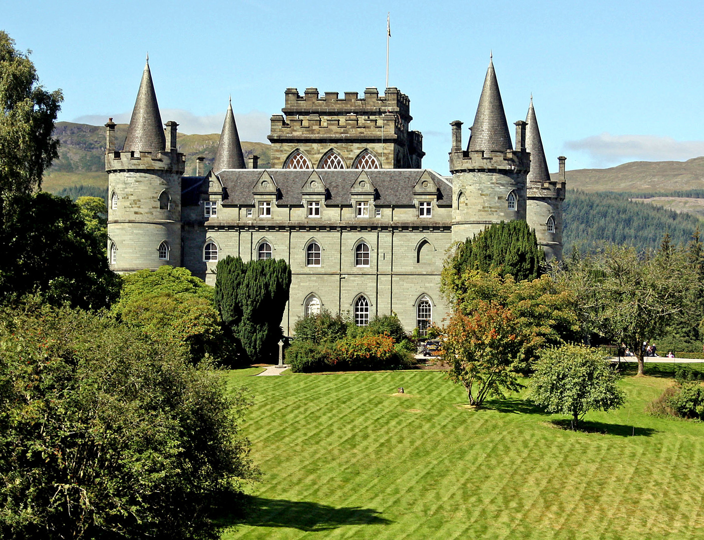 Schloss in den Highlands