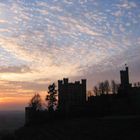 Schloss in der Abenddämmerung