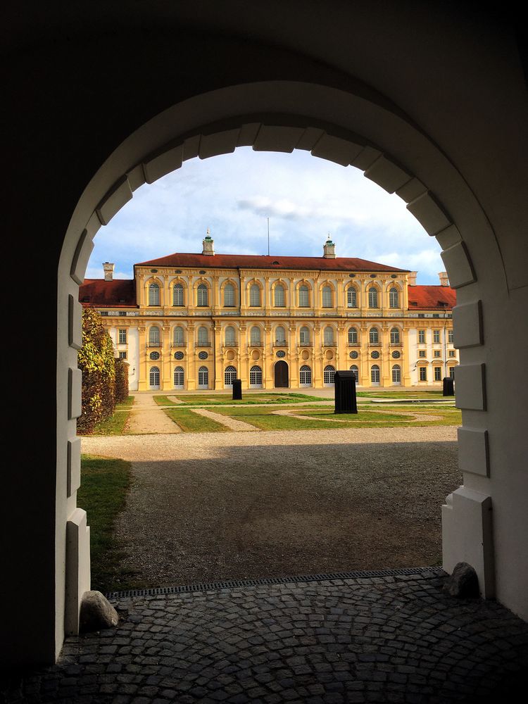 Schloss in der Abendsonne