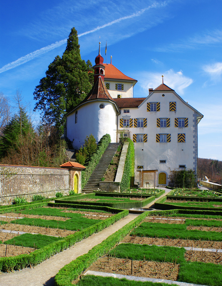 Schloss in der nähe von Luzern