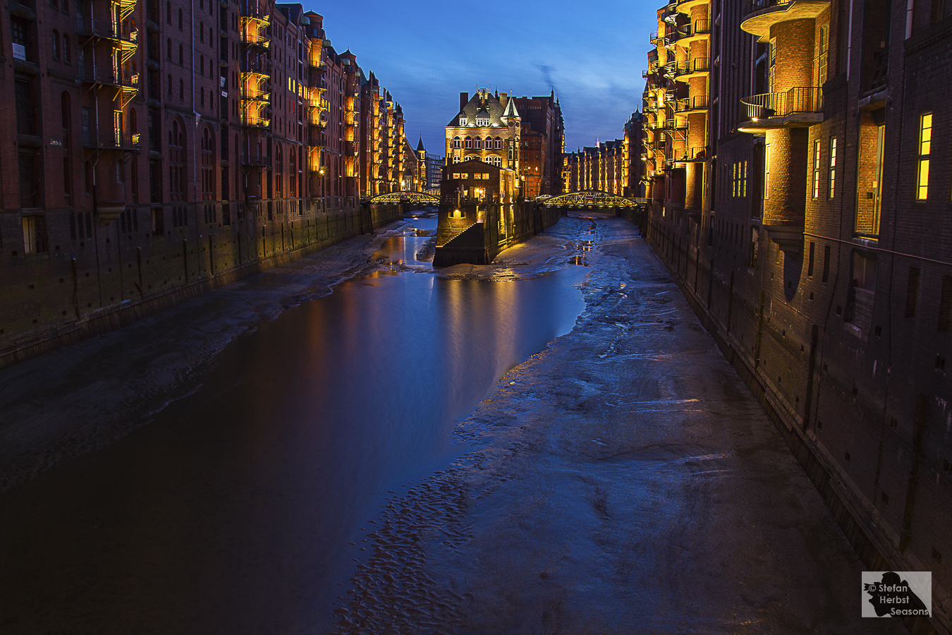 Schloss in der Speicherstadt