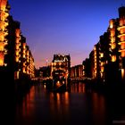 Schloss in der Speicherstadt